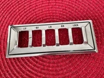 1969 - 1971 Ford Mustang Galaxie Torino Power Window Switch Bezel C9AB 14A432. Fixed Price $75.00.