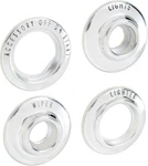 1966-67 Chevy Ii Nova; Dash Bezels; Lighter Wiper Headlight Ignition; Set Of 4. Fixed Price $84.99.