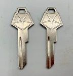 2 Nos Chrysler Dodge Plymouth Imperial Oem Ignition Uncut Key Blank Pentastar. Fixed Price $16.99.