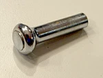 Vintage Oem Chrome Door Lock Knob 72-79 Ford Torino, Mustang, Fairlane, T-bird. Fixed Price $5.00.