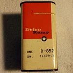 Delco Remy 852 Oem Switch 1997913 Nos Sealed Vintage Gm Electrical Part. Fixed Price $44.95.