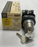 ALLEN-BRADLEY,800T-J631B18,THREE Position Selector Switch Cylinder Lock Nos. Fixed Price $72.00.