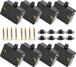 8PCS Cabinet Lamp Switch Black Closet Light Automatic Door Ward. Fixed Price $13.61.