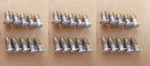 30 Vintage Nos Glass Molding Screws! 55-64 Gm Cars Bel Air Nova Cadillac Impala. Fixed Price $38.00.