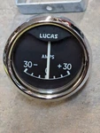 Nos Lucas Ammeter Gauge 36212D Date Code 1964 30 Amp Plus & Minus. Fixed Price $175.00.