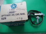 Nos Mopar Heater Fan Switch 71 Plymouth Fury Dodge Polara. Fixed Price $44.99.