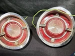 1963 Chevy Impala Super Sport Tail Lights Lamps Lenses-bezels-housings Lh-rh. Fixed Price $49.95.