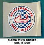 Bridgehampton Race Circuit Glossy Vinyl Decal Sticker Track-vintage Scca. Fixed Price $5.75.