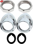 47-53 Chevy Gmc Pickup Truck Window Wiper Tower Bezel Gasket Nut Set Right Left. Fixed Price $39.25.