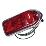 Lucas L824 Right Hand Rear Side Marker Lamp, Red Lens Reflector. Fixed Price $112.91.