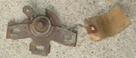 1955 - 1957 Chevrolet Car Nos 4646569 Rh Door Lock Control Surface Rust. Fixed Price $30.00.