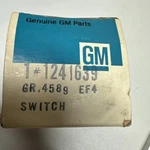 Gm 1241639 Parking Brake Asm Switch 1973-75 Buick (see Desc For Fit) Nos. Fixed Price $18.00.