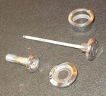 1967 1968 Mustang Shelby Cougar Orig Head Light Switch Knob Rod Ignition Bezels. Fixed Price $99.00.