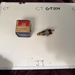(1) Genuine Gm 1993427 Temperature Light Sending 68 - 69 Chevrolet Coolant Nos. Fixed Price $18.00.