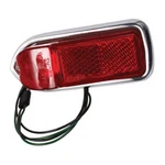 Lucas L824 Left Hand Rear Side Marker Lamp, Red Lens Reflector. Fixed Price $112.43.