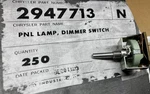 Mopar 3420865 Instrument Panel Dimmer Switch 1970-74 Dodge Challenger Nos E-body. Fixed Price $128.25.