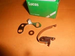 Alvis TA21, TB21, TC21 100 (1951-54)LUCAS Ignition Contact Set 407050. Fixed Price $18.92.