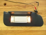 1989-90 Cadillac Deville Fwd Fleetwood Rh Visor W/ Lighted Vanity Mirror Dk Blue. Fixed Price $44.95.
