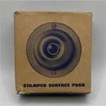 Edwards Signaling Stamped Surface Push Button Switch Brass Mpn 600 Electric. Fixed Price $15.65.