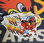 Vtg Style Hot Rod Sticker Drag Racing Decal Kustom Kulture Tachometer Gauge. Fixed Price $9.99.