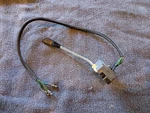 Triumph TR4A - Original Lucas Directional Switch Chrome Stalk. Fixed Price $95.00.