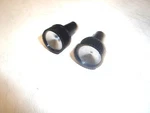 1957 Ford Fairlane Vent Knob Black With Silver Insert New. Fixed Price $14.99.