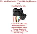Electrical Connector (pigtail) Wiring Harness For Headlamp Switch DS177 Fits: Gm. Fixed Price $124.00.