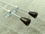 1962-64 Chevy Ii Nova Interior Kick Panel Air Vent Control Cable & Knob Assembly. Fixed Price $119.95.