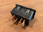Two Lucas DAC2747 Electric Window Rocker Lift Switch Jaguar Daimler XJ6 XJ12 Nos. Fixed Price $36.00.