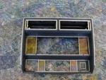 1987-1992 Cadillac Fleetwood Brougham Center Dash Bezel Radio Blue 1637097. Fixed Price $89.99.
