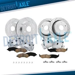 12PC Front And Rear Drilled Rotors Brake Calipers Pads For Dodge Ram 1500. Fixed Price $551.15.