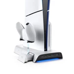 D3 Cooling Station For PS5 Slim, Vertical Stand, Controller Charger, Rgb Lights. Fixed Price $41.00.