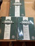 2003 Trailblazer Envoy Bravada Factory Service Shop Manual Set Vol Oem Chevy. Fixed Price $184.99.