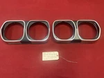 1966 Original Gm Oldsmobile Headlight Bezels. Fixed Price $135.00.
