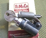 Nos 1949 Ford Glove Box Lock Set, Main One, Tumbler With Key, 8A-3689-A. Fixed Price $37.49.