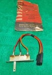 1958 Mercury Medalist Monterey Montclair Park Lane Nos Manual Heater Fan Switch. Fixed Price $89.00.