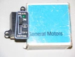 82-87 Chevrolet Chevette Pontiac T1000 Acadian Rear Defogger Switch Nos 14047117. Fixed Price $24.99.