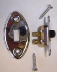 New Set 1928-1954 Buick, Pontiac, Olds, Dome Light Switch, Chrome Cover & Screws. Fixed Price $32.95.