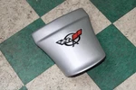97-04 Corvette Silver Metallic Convertible Waterfall Latch Trim Cover Panel Oem. Fixed Price $50.99.