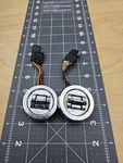 Two 1964- 1966 Thunderbird T-bird Rear Power Window Switch & Bezel C4SB-14528-A. Fixed Price $95.00.