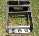 99-04 Ford Mustang Center Dash Stereo Trim Bezel W A/c Vents Dark Parchment. Fixed Price $170.99.