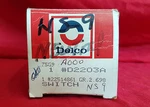 Lamp Switch-back-up Light Acdelco D2203A, 22514861, NS9. Fixed Price $18.99.