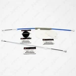 Oem Genuine Mitsubishi Lancer Evo 2003-07 Heater A/c Controller Link Repair Set. Fixed Price $36.47.