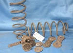 Vtg 1949 Oldsmobile 88 Rear Suspension Coil Spring Bracket Mount Parts. Fixed Price $170.00.