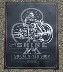 Signed Jimmy Shine Chopper Keith Weesner Art Vtg Poster Print So-cal Speed Shop. Fixed Price $49.99.