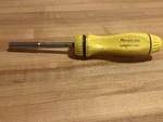 Snap-on Tools SSDMR4AY Yellow Ratcheting Screwdriver No Bits Included. Fixed Price $64.99.