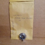 1962 Studebaker Radio Tone Control Knob Escutcheon Nos 1554491. Fixed Price $19.95.