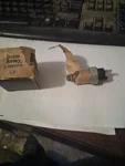 Nos 1960 Chevrolet Corvair Temperature Switch 1998713. Fixed Price $13.00.