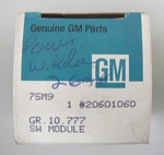 Nos Gm #20601060 Power Window Escutcheon Switch Module Buick Chevrolet. Fixed Price $45.00.