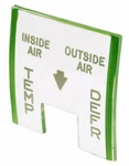 Trim Parts 1057 Heater Control Face Lens 1955-1956 Chevy Bel Air 150 210 Nomad. Fixed Price $33.98.